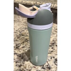 Owala FreeSip Insulated Stainless Steel Water Bottle - 16oz - Sage Green Kids